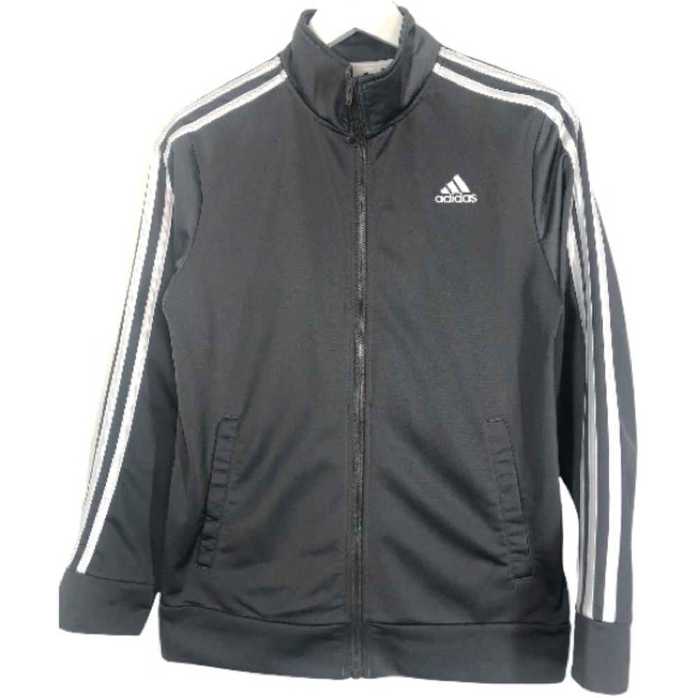 Adidas jacket gray